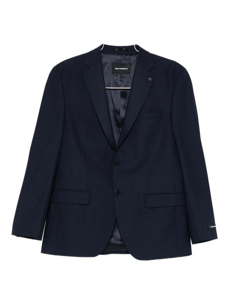  Karl Lagerfeld Single-breasted Blazer - Blue 