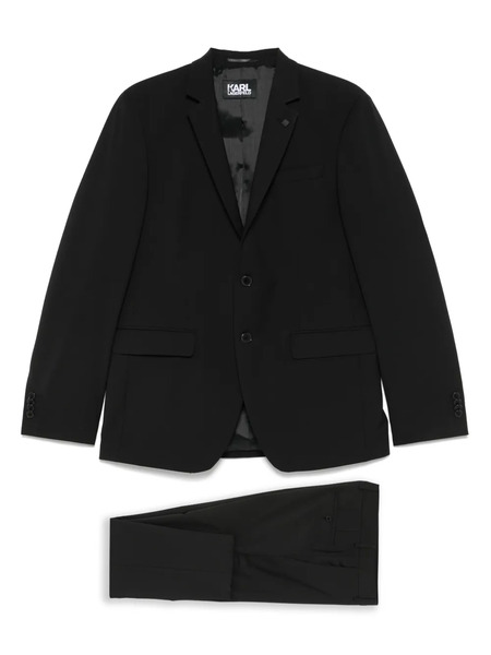  Karl Lagerfeld Single-breasted Suit - Black 