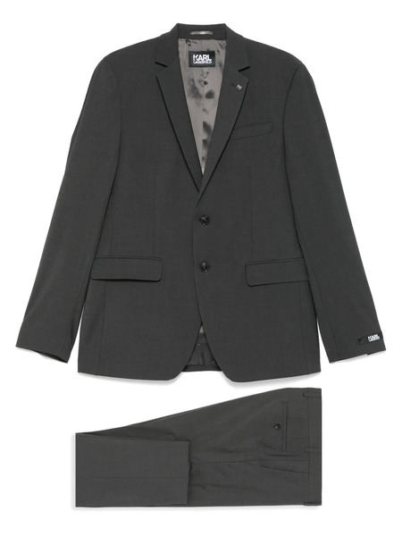  Karl Lagerfeld Single-breasted Suit - Grey 