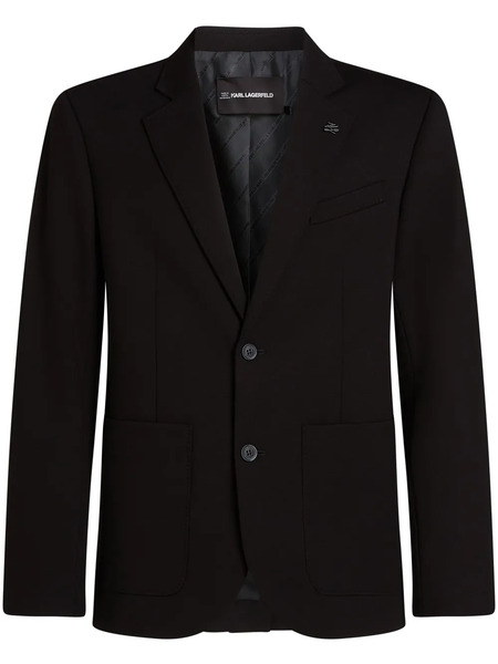 Karl Lagerfeld Tailored Punto Blazer - Black 