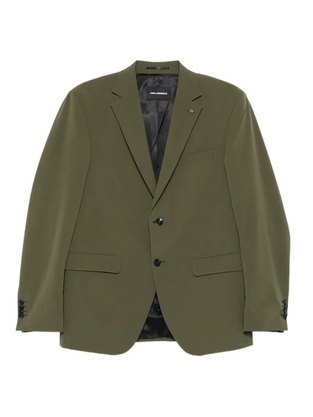  Karl Lagerfeld Three-button Notched-lapel Jacket - Green 