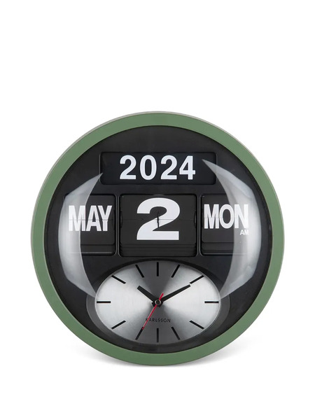  Karlsson Date-display Wall Clock - Black 