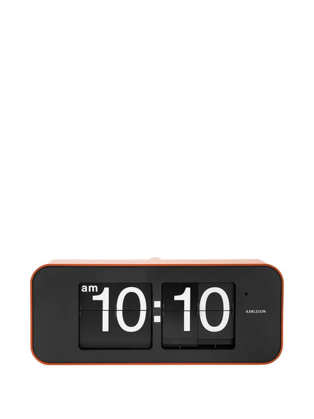  Karlsson Flip Wall Clock - Black 