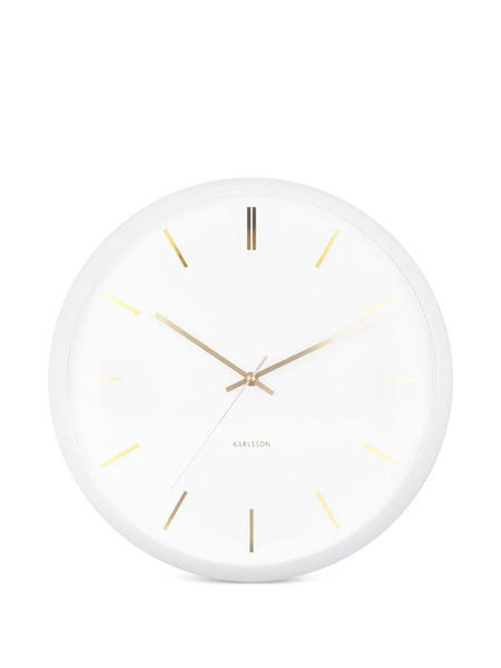  Karlsson Globe Wall Clock - White 