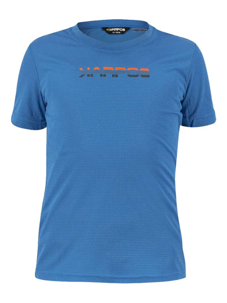  Karpos Kids Logo-print T-shirt - Blue 