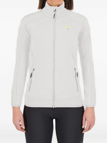  Karpos Long-sleeve Zip-up Sweatshirt - White 