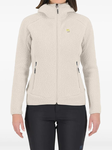  Karpos Sherpa-fleece Zip-up Hoodie - Neutrals 