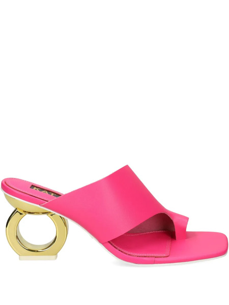  Kat Maconie 75mm Sigrid Ring-heel Sandals - Pink 