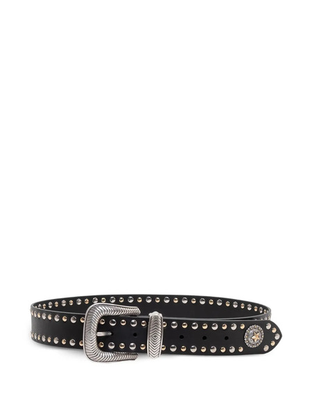  Kate Cate Floyd Studded Belt - Black 