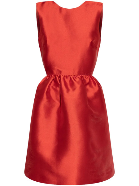  Kate Spade Bow-embellished Mini Dress - Red 