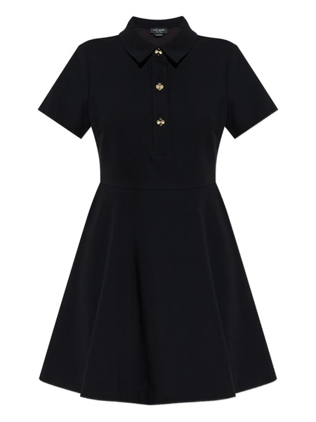  Kate Spade Clover-button Mini Dress - Black 