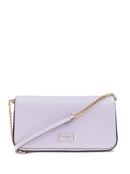  Kate Spade Logo-plaque Crossbody Bag - Purple 