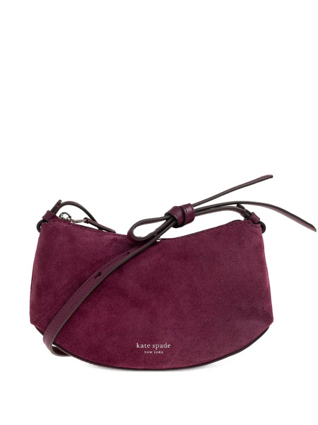  Kate Spade Loop Suede Crossbody Bag - Purple 
