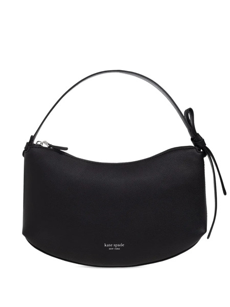  Kate Spade Medium Loop Leather Shoulder Bag - Black 