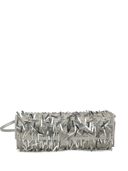  Kate Spade Mini Deco Embellished Shoulder Bag - Neutrals 