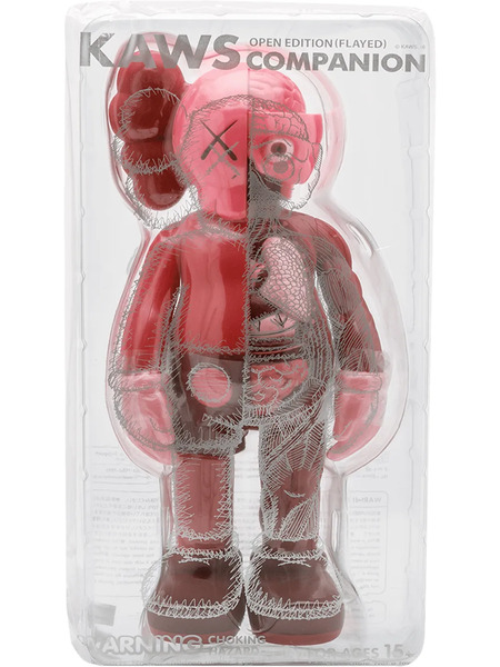  Kaws Companion Flayed 2017 Figure - Red 