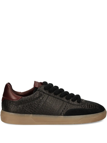  Kennel & Schmenger Croc-effect Lace-up Sneakers - Black 