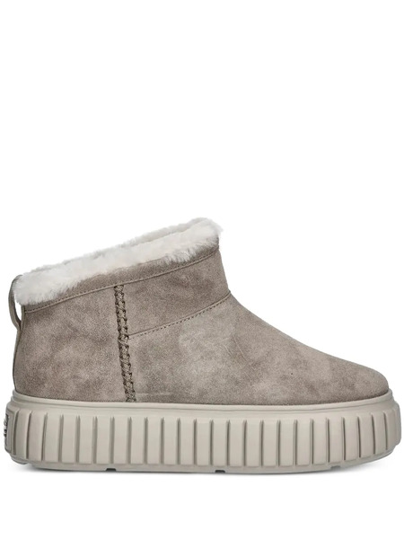  Kennel & Schmenger Shearling-lined Platform Boots - Grey 