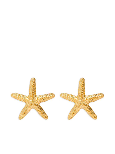  Kenneth Jay Lane Starfish Stud Earrings - Gold 