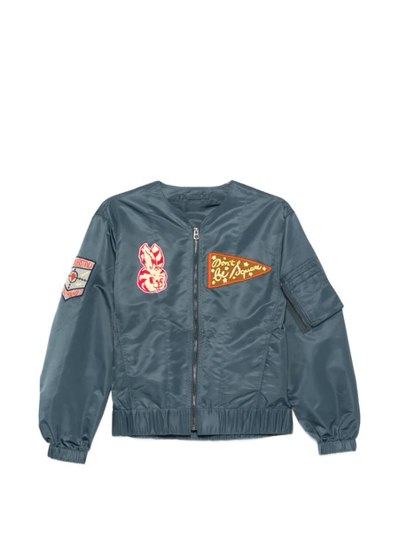  Kenzo Appliqué Zip Jacket - Blue 