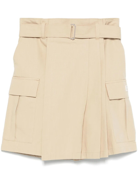 Kenzo Asymmetric Cargo Skirt - Neutrals 
