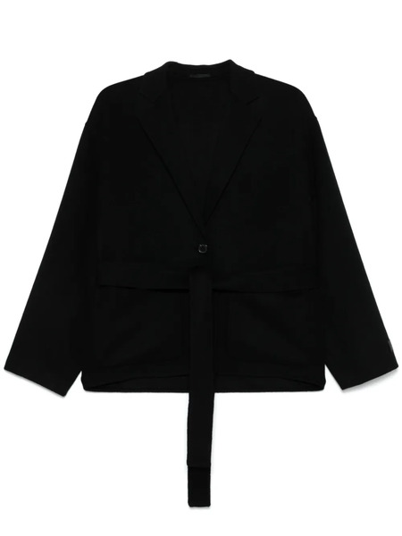  Kenzo Belted Jacket - Black 