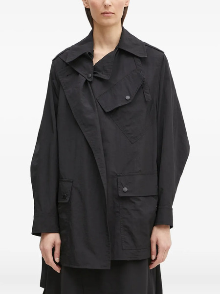  Kenzo Belted Trench Coat - Black 