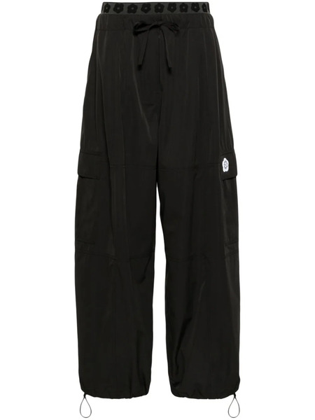  Kenzo Boke 2.0 Drawstring Cargo Trousers - Black 