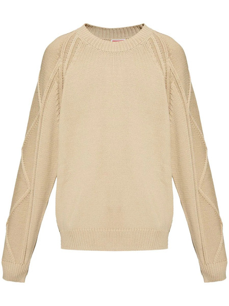  Kenzo Boke Flower Appiqué Jumper - Neutrals 