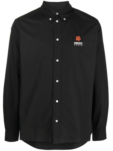 Kenzo Boke Flower Button-down Shirt - Black 
