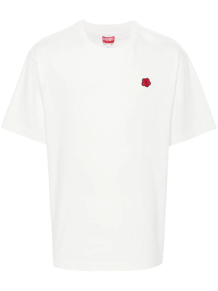  Kenzo Boke Flower-patch T-shirt - White 