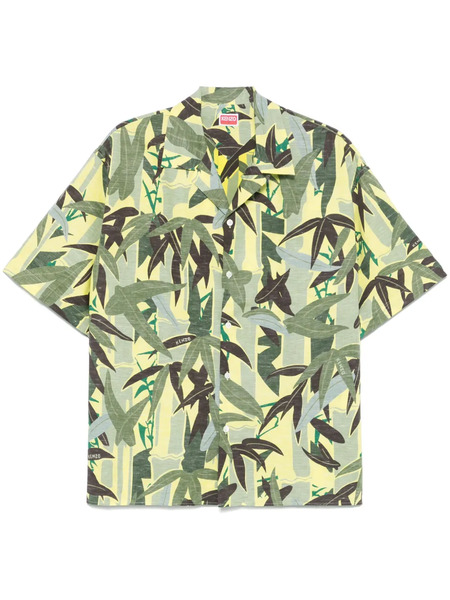  Kenzo Chiku-rin Camo Shirt - Green 