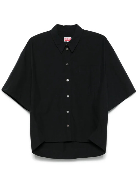  Kenzo Cotton Shirt - Black 