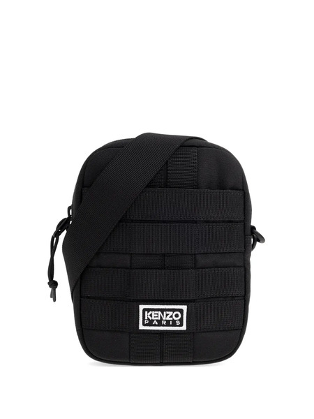  Kenzo Explorer Logo-detail Messenger Bag - Black 