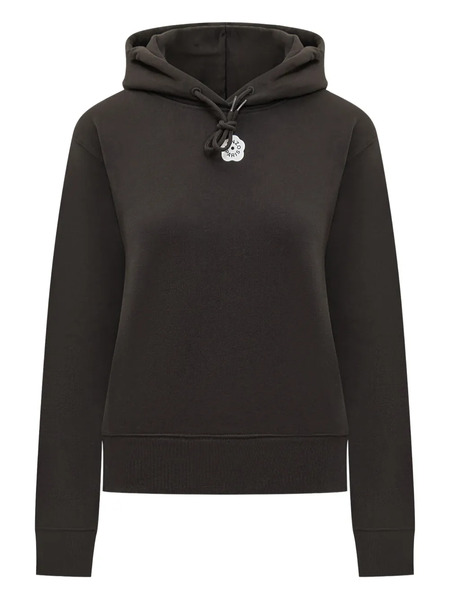  Kenzo Flower-logo Hoodie - Black 