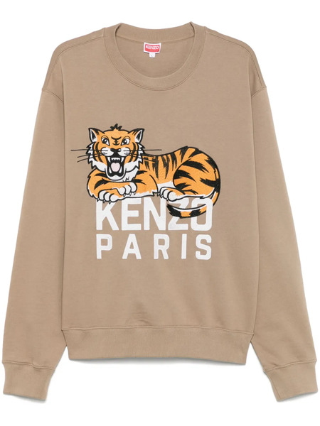  Kenzo Happy Tiger Sweatshirt - Brown 