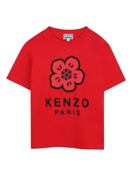  Kenzo Kids Boke Flower T-shirt - Red 