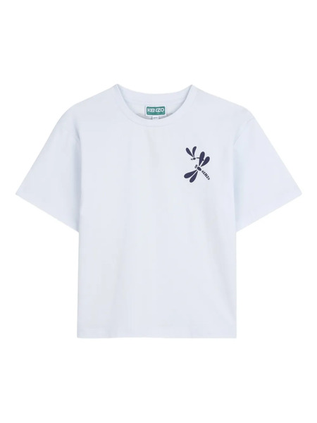  Kenzo Kids Dragonfly Printed T-shirt - Blue 