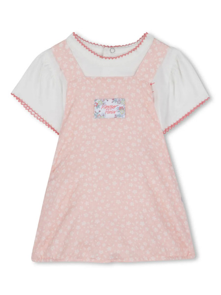  Kenzo Kids Graphic-print Shortie Set - White 