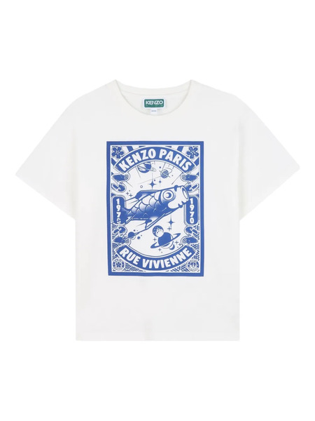  Kenzo Kids Graphic-print T-shirt - White 