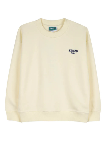  Kenzo Kids Logo-graphic Sweatshirt - Neutrals 