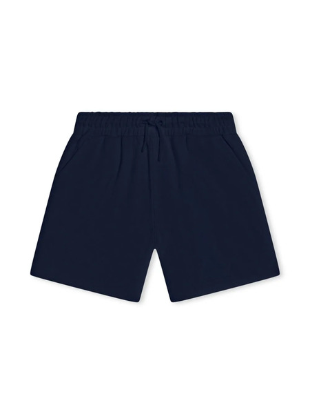  Kenzo Kids Logo-patch Cotton Shorts - Blue 