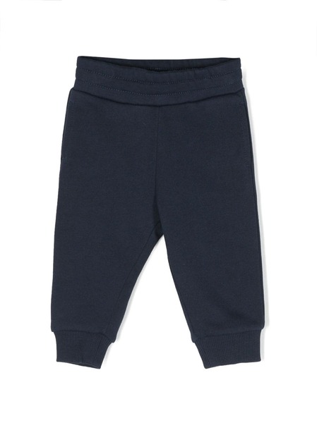  Kenzo Kids Logo-patch Cotton Trousers - Blue 