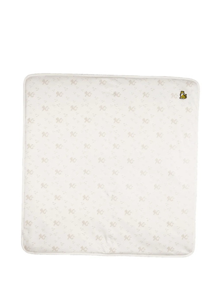  Kenzo Kids Logo-print Blanket - White 