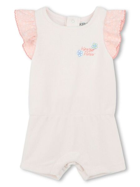  Kenzo Kids Logo-print Body - White 