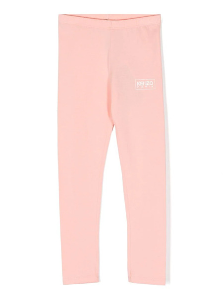  Kenzo Kids Logo-print Leggings - Pink 
