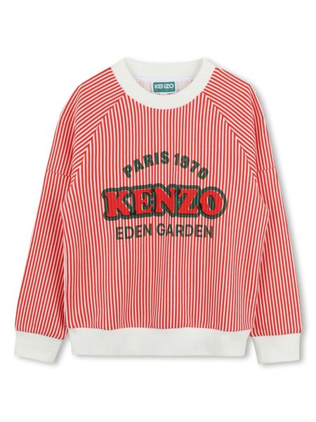  Kenzo Kids Logo-print Sweatshirt - Red 