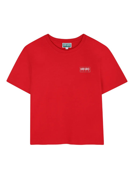  Kenzo Kids Logo-print T-shirt - Red 
