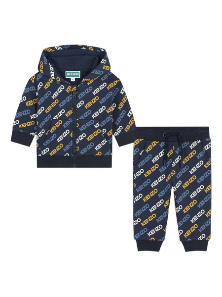  Kenzo Kids Logo-print Tracksuit (pack Of Two) - Blue 