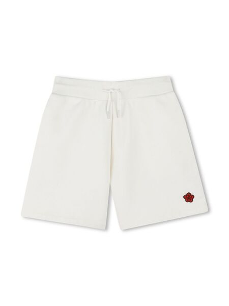  Kenzo Kids Logo Shorts - White 